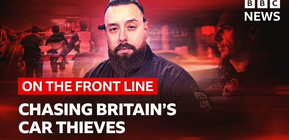 Inside the police battle against hi-tech car theft gangs | BBC News