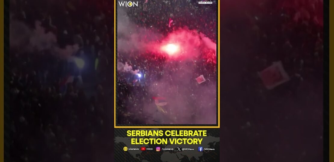 Serbia’s Students Celebrate Historic Election Victory | WION Shorts