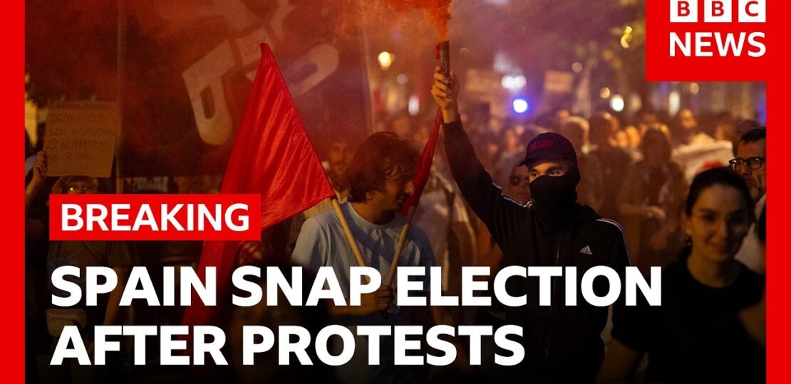Spain’s prime minister calls snap election after housing protests | BBC News