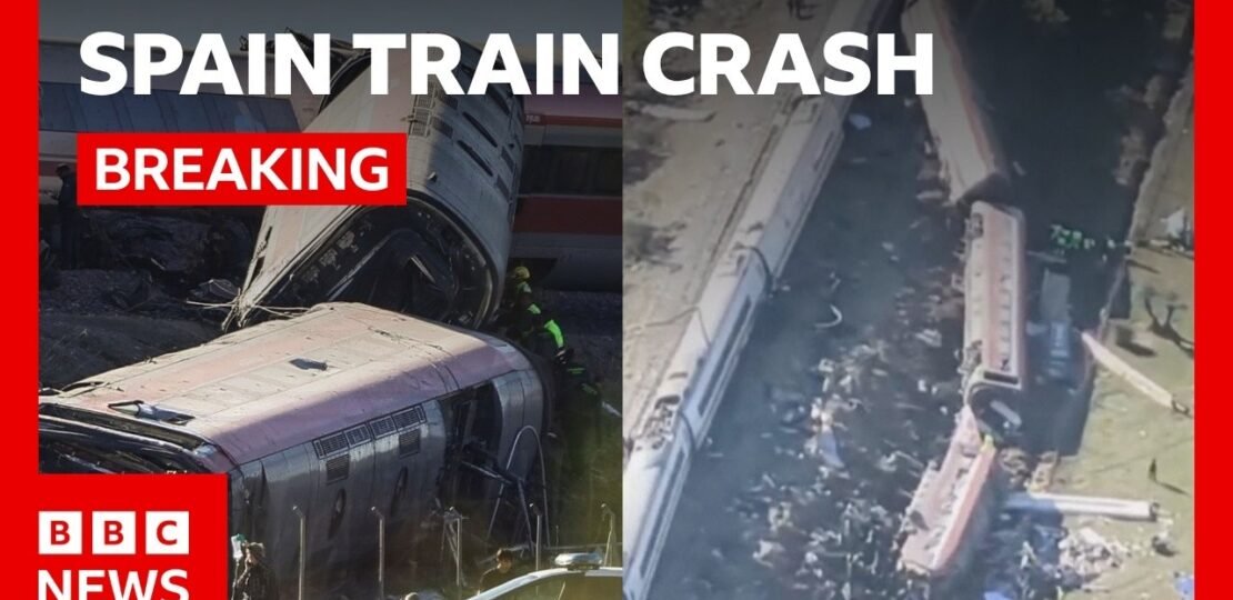 Watch live: Dozens feared dead in Spain after two high-speed trains collide | BBC News