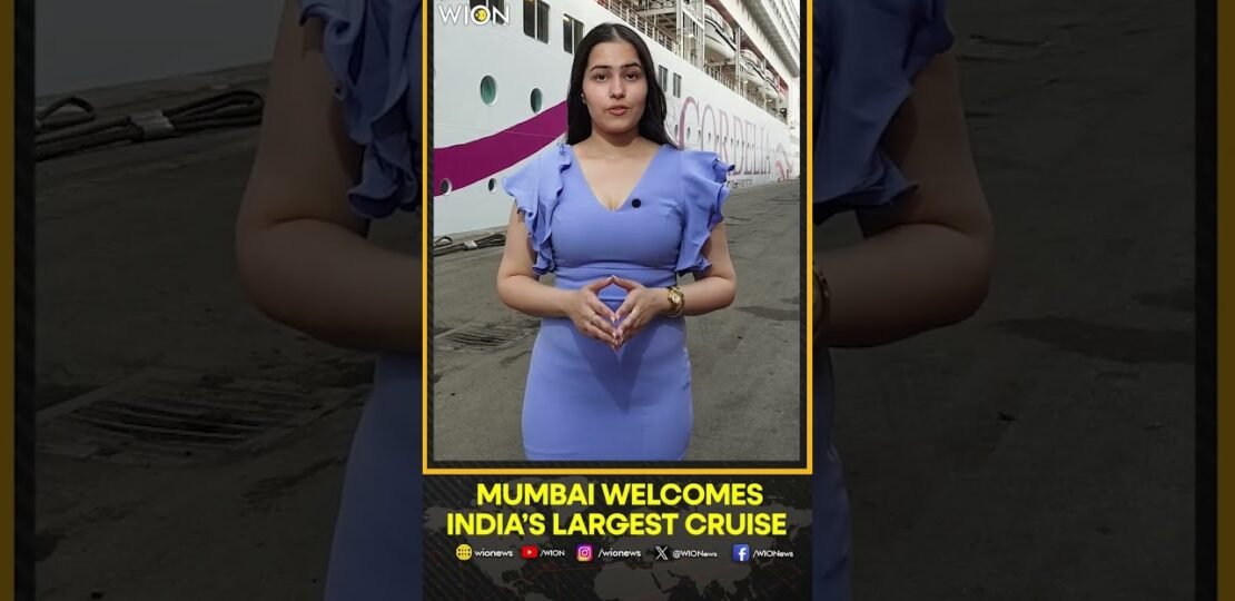 Cordellia Cruise Launch: Mumbai Welcomes India’s Largest Cruise Ship ‘Cordelia Sky’ | WION Shorts