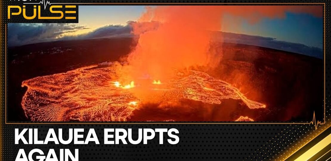 Kilauea Volcano in Hawaii Erupts Again | WION Pulse