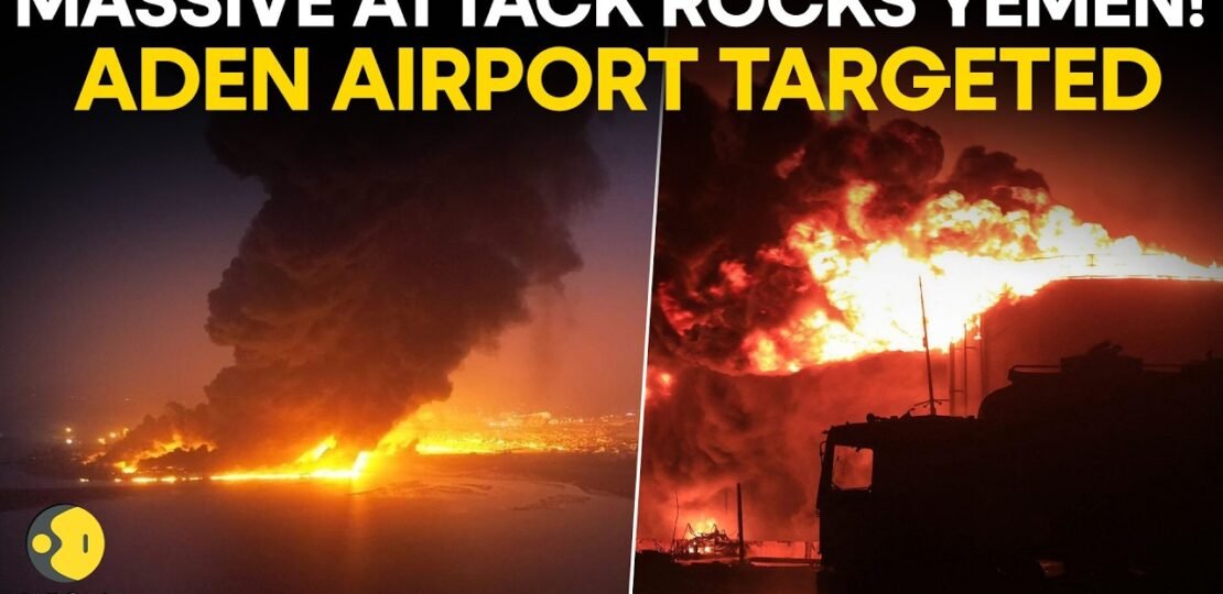 Yemen Under Fire LIVE: Houthis Accused of Massive Attacks on Aden, Mukalla Airports | WION