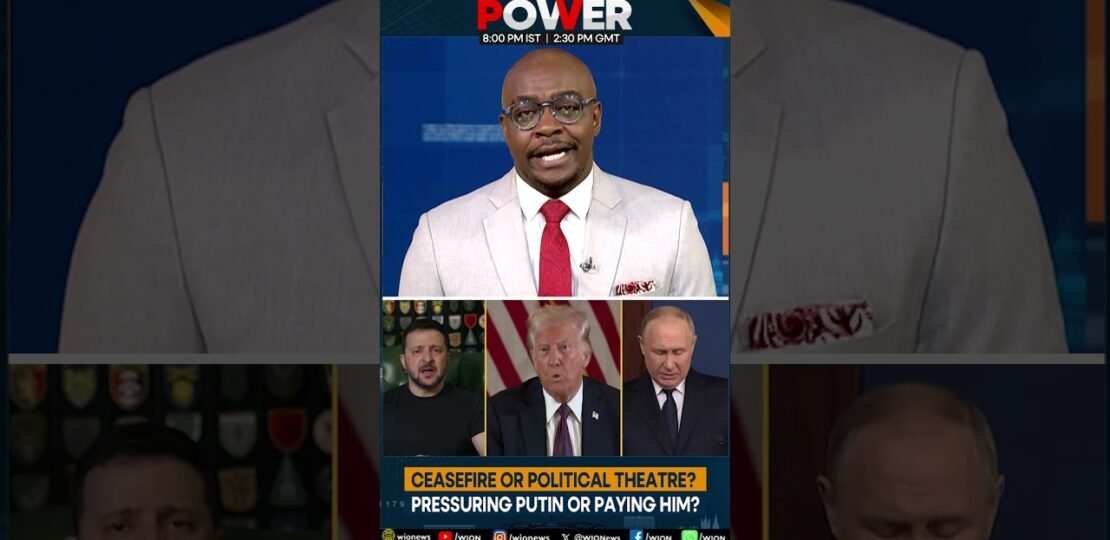 Trump’s Russia Paradox: Ceasefire or Contradiction? | WION Race to Power