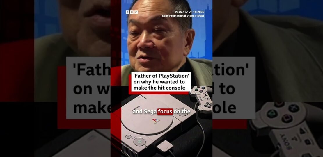 ‘Father of Playstation’ Ken Kutaragi on why he created the original console. #Playstation #BBCNews