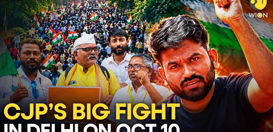 CJP Protests LIVE: “Chalo Delhi” Roar As Cockroach Janta Party Calls For October 10 March | WION