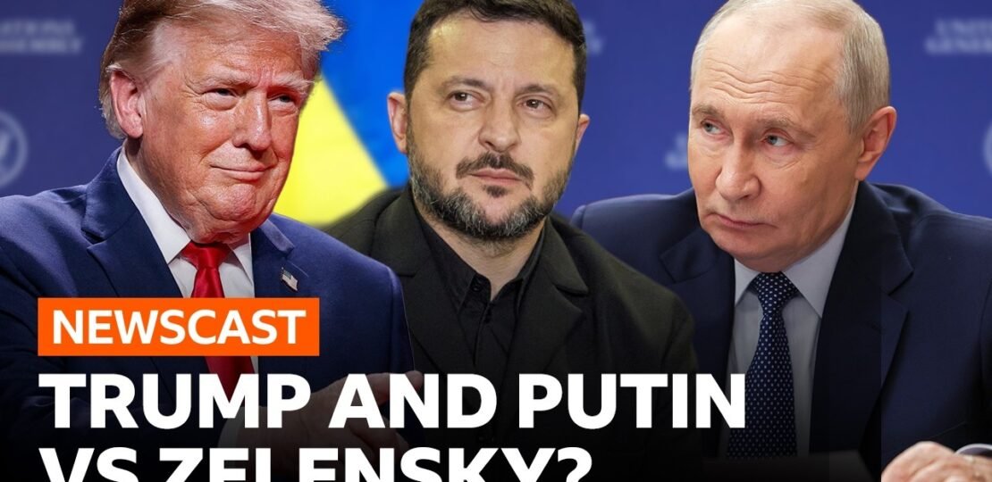 Why Is Trump Criticising Zelensky And Complimenting Putin? | BBC Newscast