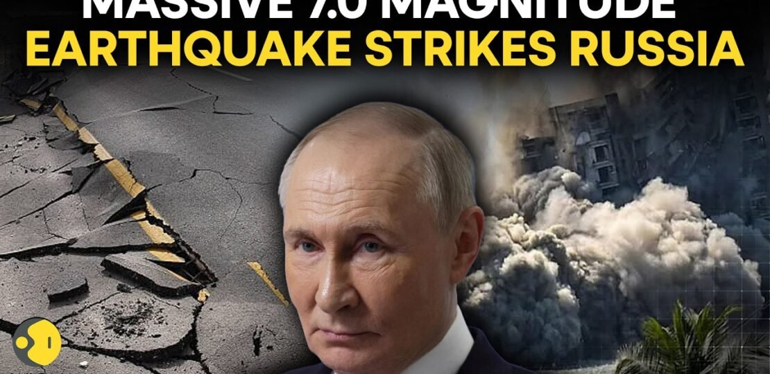 Russia Earthquake LIVE: Huge 7.0 Earthquake Strikes Russia Again, Moscow shakes VIOLENTLY | WION