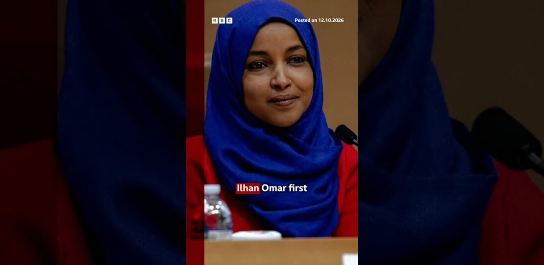 Immigration agents searched the home of Minnesota Representative Ilhan Omar. #BBCNews