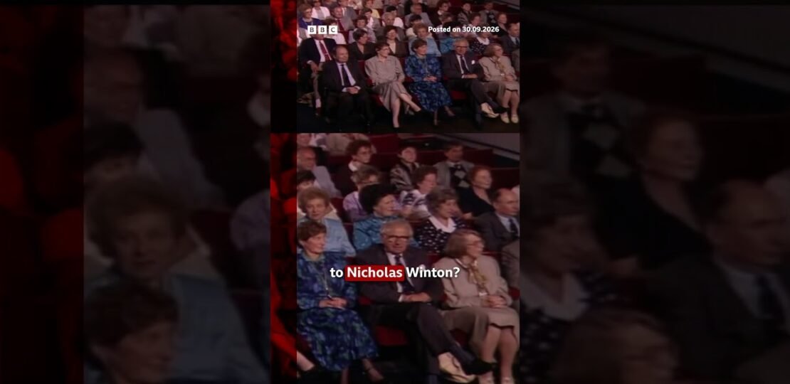 Moment Esther Rantzen reunites man with children he saved. #BBCNews