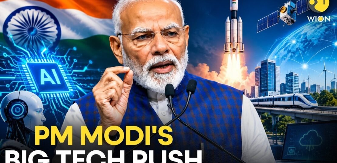 PM Modi LIVE: PM Modi Inaugurates 10th India Mobile Congress, Highlights India’s Tech Growth