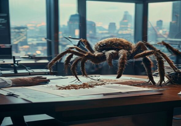 Scientists discover spider that disguises itself as a parasitic fungus