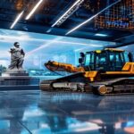 Bulldozer Action Against Illegal Luxury Bungalows Near Statue Of Unity
