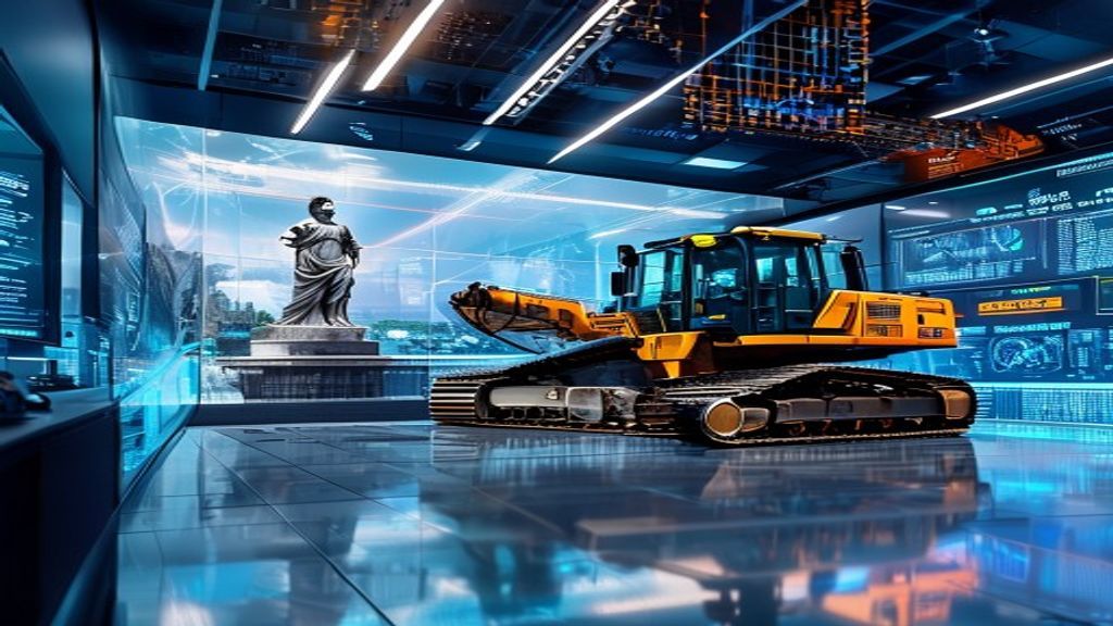 Bulldozer Action Against Illegal Luxury Bungalows Near Statue Of Unity