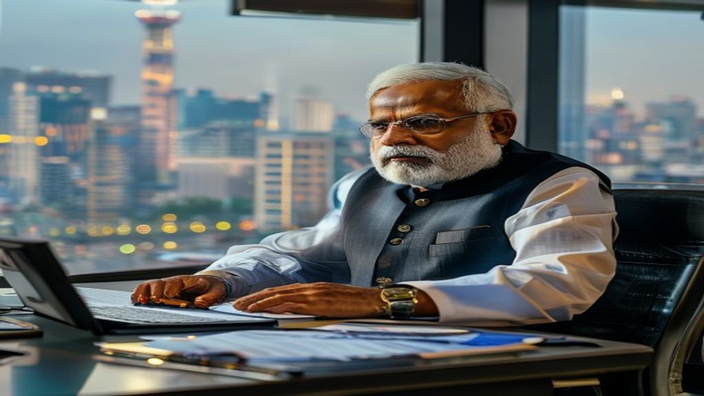 PM Modi Inaugurates Semiconductor Facility In Gujarat