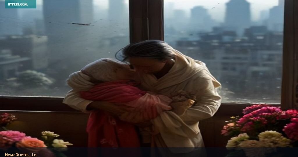 Son Carries 95-year-old Mother in Kanwar as 3‑km Queue Forms at Kashi Vishwanath; Helicopter Sprays Flowers Over Bareilly