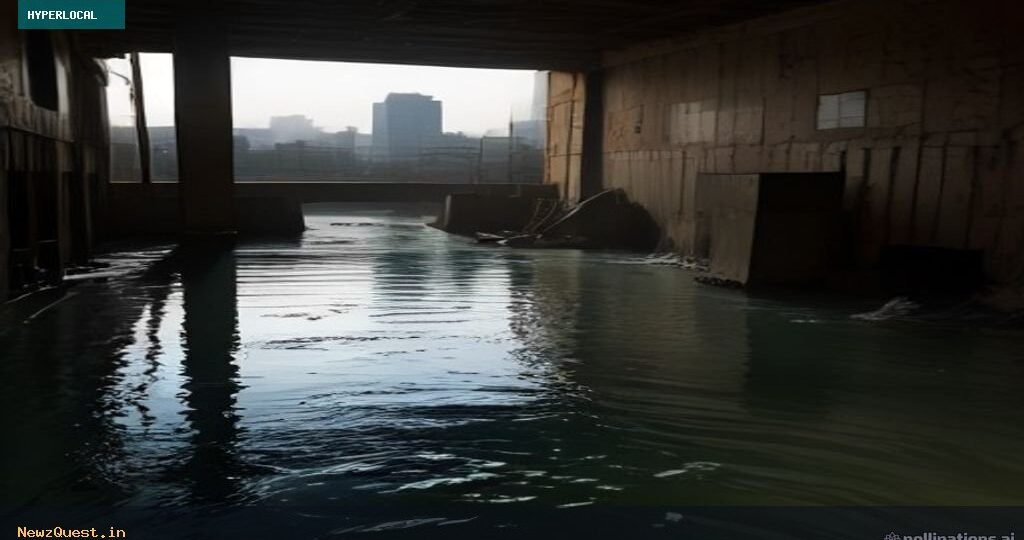 Up News | Under-construction Water Tank Collapses Into River in Bareilly, Live Video Surfaces